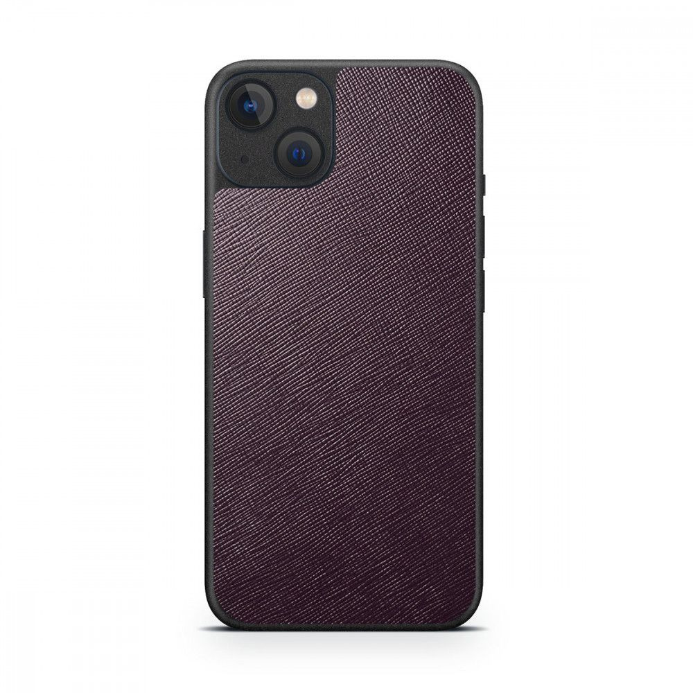 Наклейка Glueskin из натуральной кожи Saffiano для Apple iPhone 13 Mini -  купить с доставкой по выгодным ценам в интернет-магазине OZON (760804132)