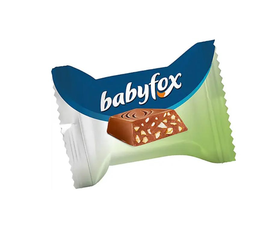 Конфеты шоколадные "BabyFox" mini с фундуком, 0,5 кг #1