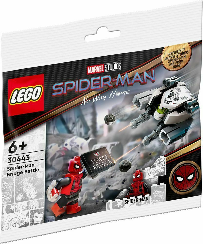 Конструктор LEGO Marvel Super Heroes 30443 Битва на мосту Человека-паука -  купить с доставкой по выгодным ценам в интернет-магазине OZON (915082443)