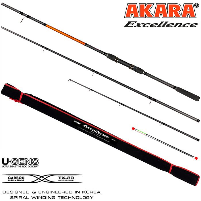 Удилище фидерное Akara Excellence Feeder TX-30 (90-120-150) 3.3 м #1