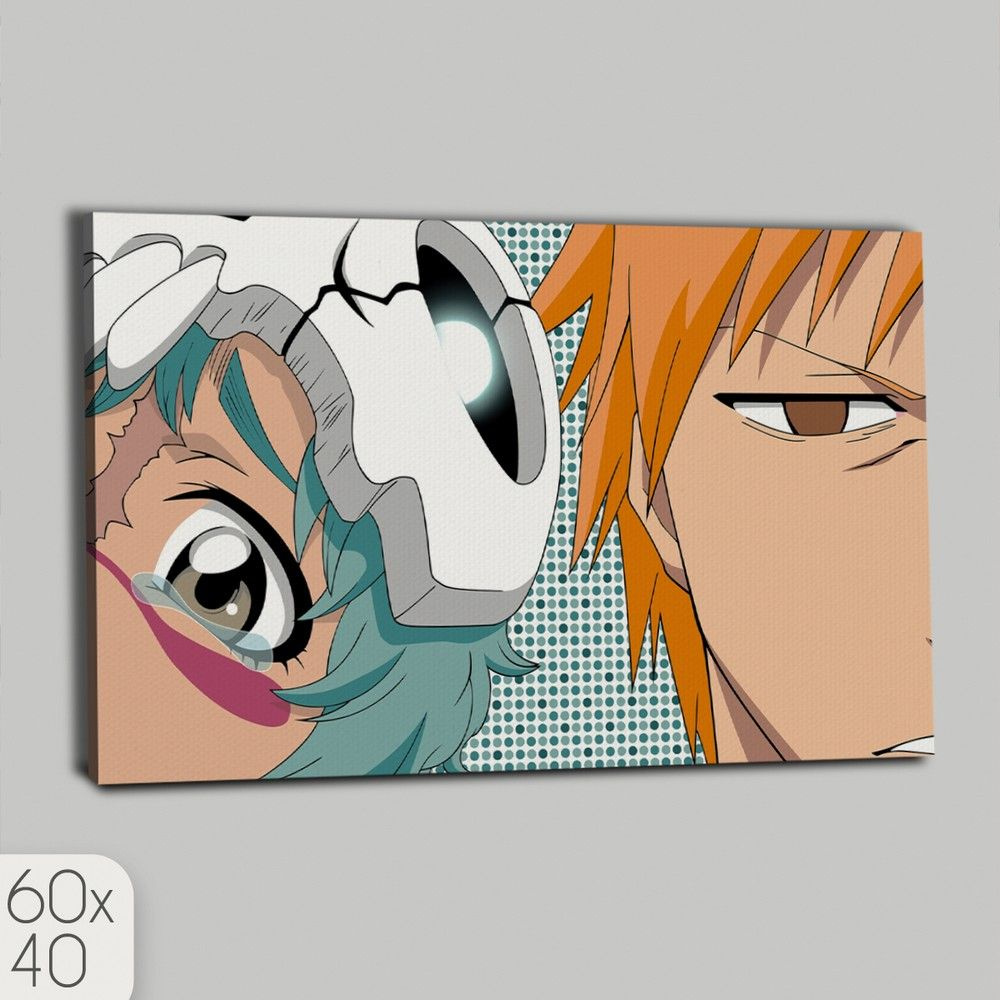 Картина интерьерная на холсте аниме bleach (Блич) - 32 Г 60x40