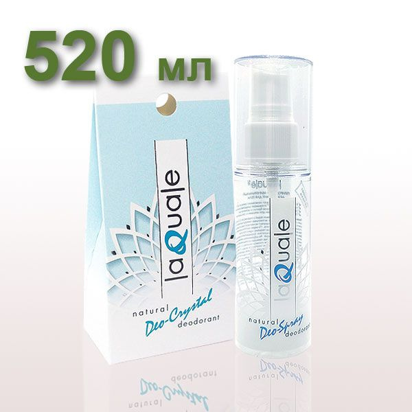 Набор дезодорант-спрей "laQuale" сухой, 120 мл и дополнительные кристаллы 40 г  #1