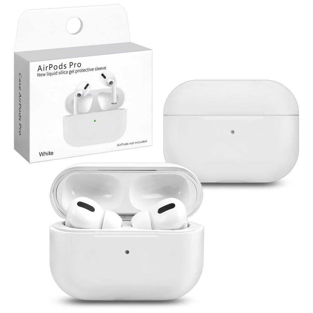 Чехол Airpods Pro White #1 #1