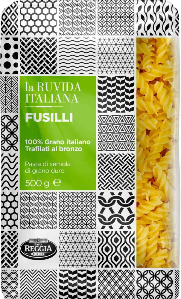 Макаронные изделия Pasta Reggia Fusilli La Ruvida Italiana, 500 г, 1 шт #1