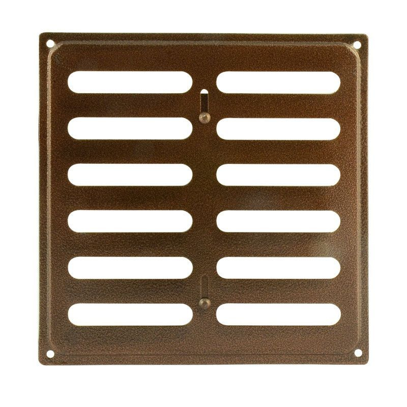 Решетка для вентиляции с заслонкой, регулируемая, металлическая ...