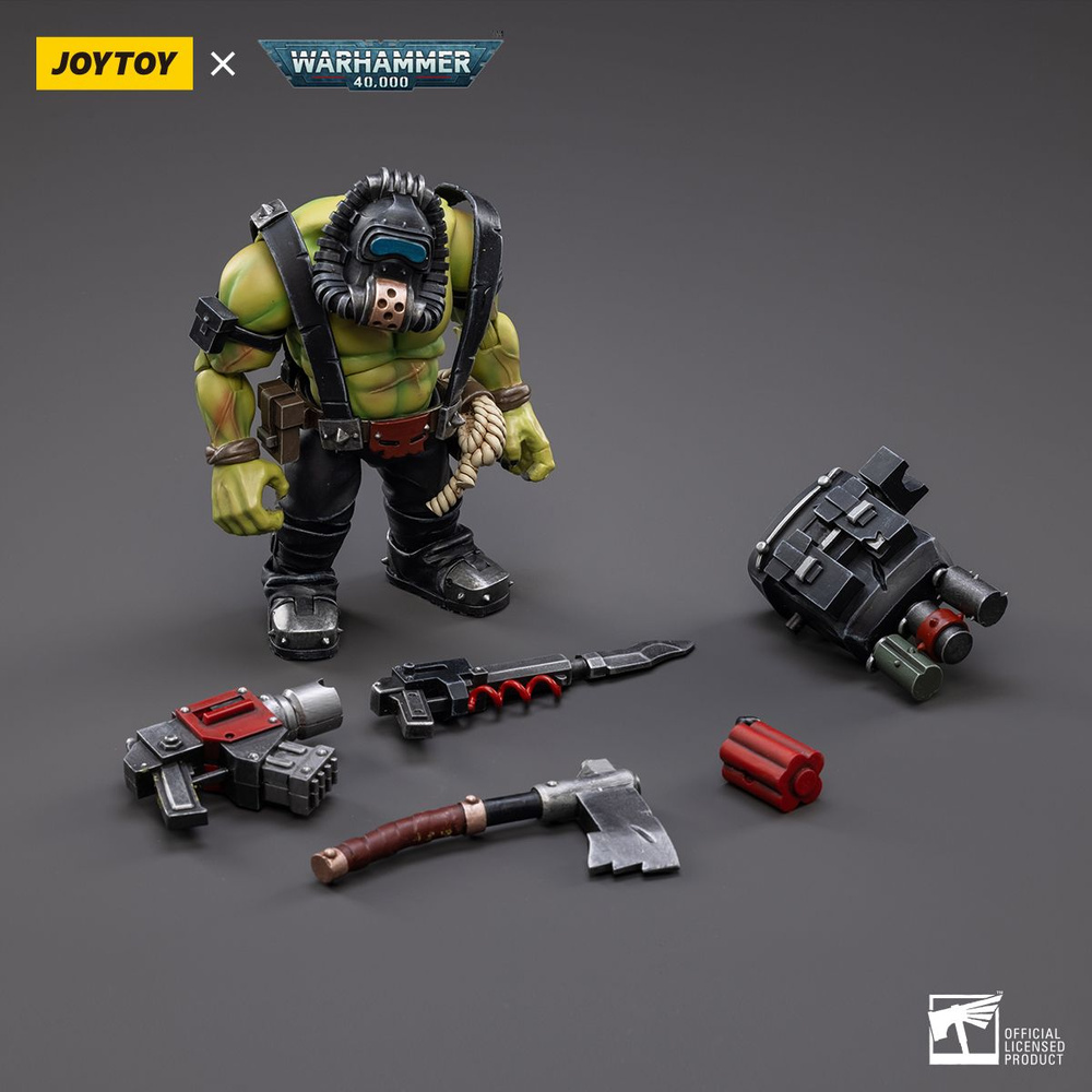 Подвижная фигурка JOYTOY Warhammer 40000 Ork Kommandos Dakka Boy Snarit -  купить с доставкой по выгодным ценам в интернет-магазине OZON (824074745)