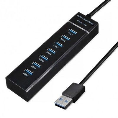 Концентратор KS-is KS-568 7xUSB 2.0 в USB 3.0 USB HUB #1