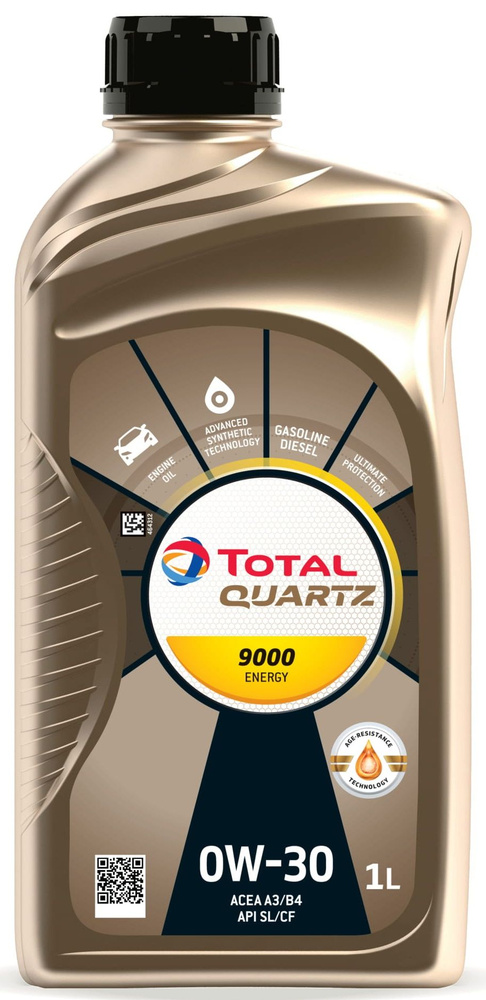 Масло моторное Total 0W-30 Синтетическое - купить в интернет-магазине ...