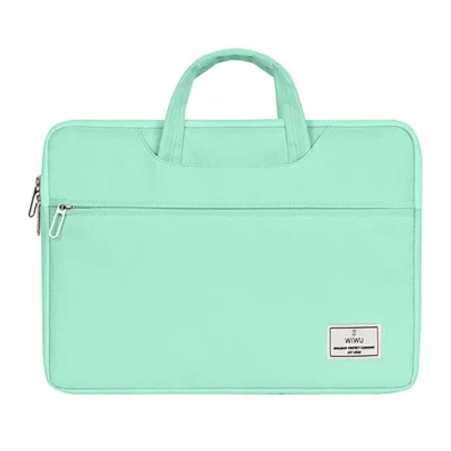 Сумка для ноутбука WiWU ViVi Laptop Handbag для Macbook 14 дюймов, водонепроницаемая - Зеленая  #1