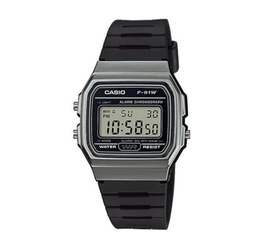 Часы наручные Casio Vintage F-91WM-1B Гарантия 2 года #1