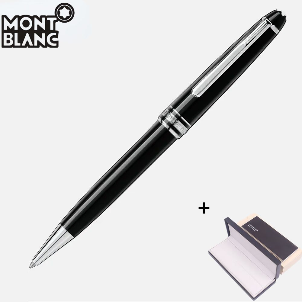 Montblanc Ручка Шариковая, толщина линии: 0.7 мм, цвет: Серебристый, 1 шт.  #1