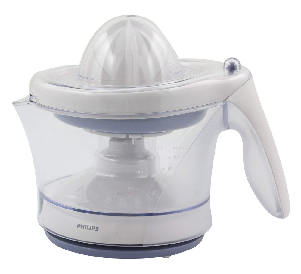 Philips Соковыжималка для цитрусовых HR2744/40, белый, светло-синий ...