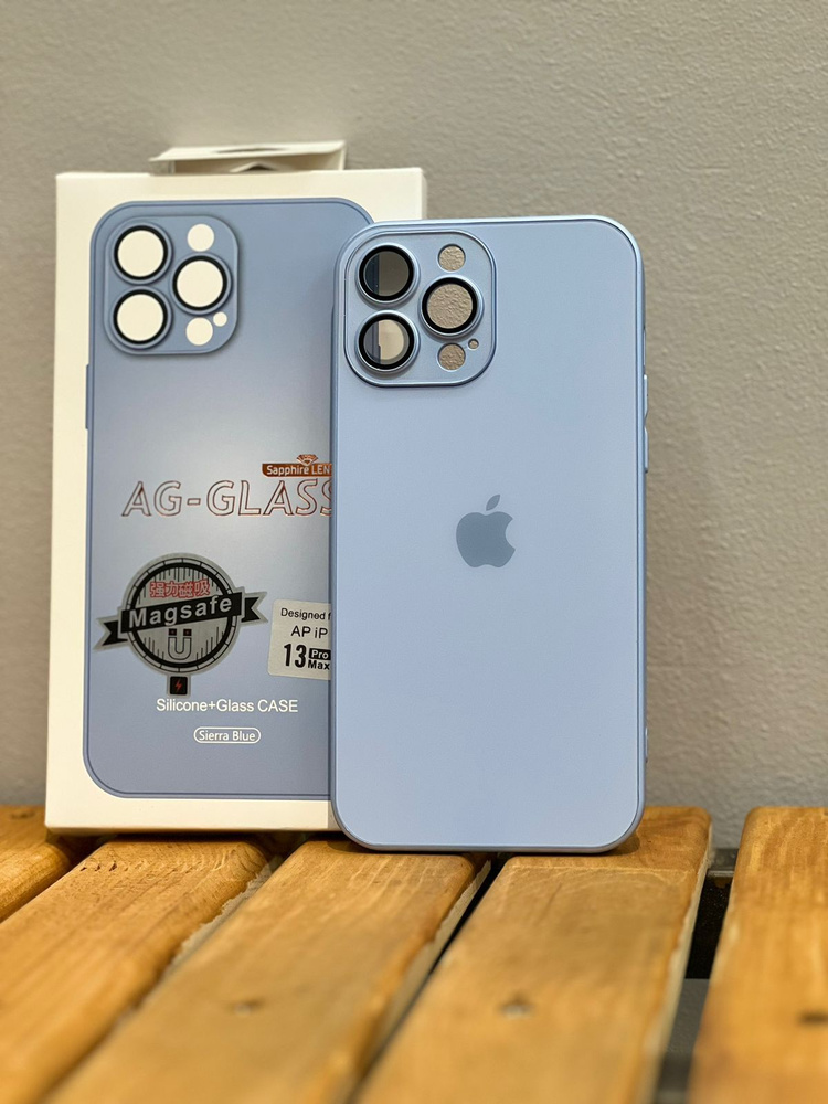 Чехол стеклянный с силиконовыми бортами для iPhone 11 Pro (Айфон 11 Про ...