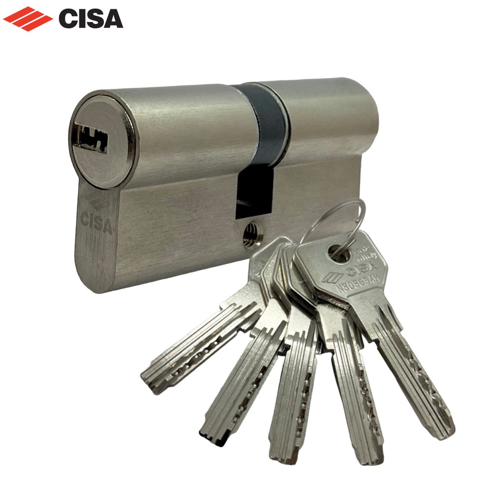 Цилиндровый механизм Cisa (Чиза) Asix 65*35 OE300-22-0 цилиндр личинка для замка  #1