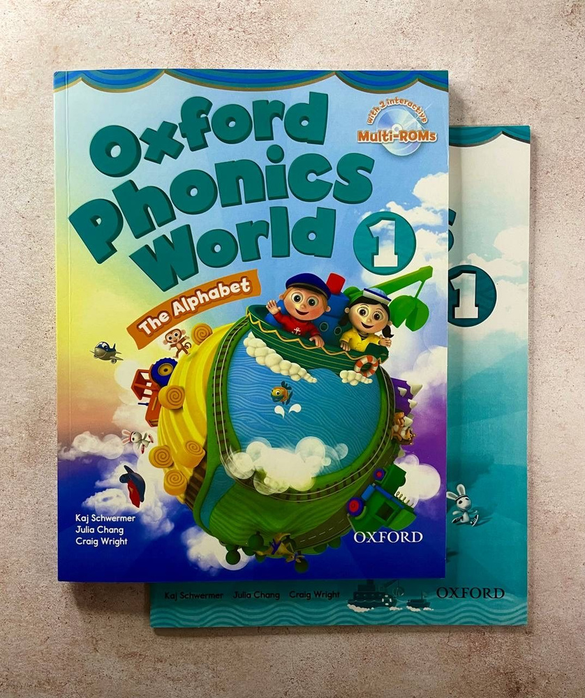 Книга Комплект Oxford Phonics World 1 Level 1. Student Book. Workbook + CD  - купить с доставкой по выгодным ценам в интернет-магазине OZON (853084444)