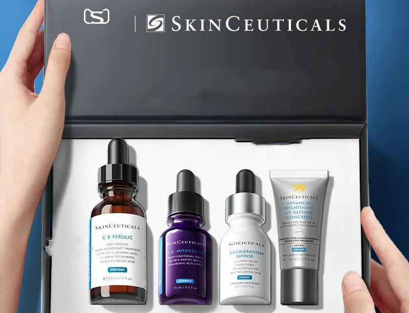 SkinCeuticals Набор косметики по уходу за кожей Устраните темные круги под глазами Снимают покраснение #1