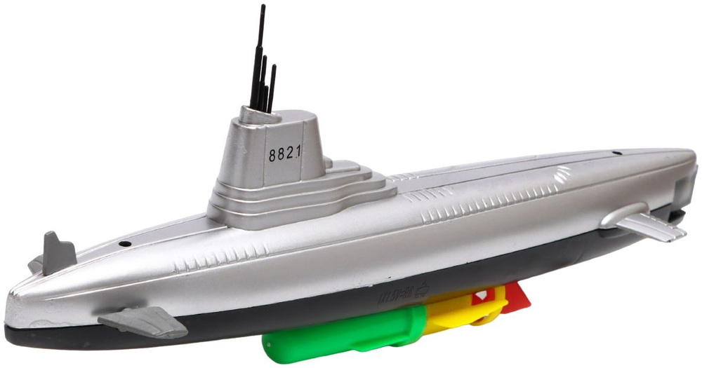 Подводная лодка игрушечная "Субмарина" плавающая, работает от батареек, детская пластиковая игрушка для #1