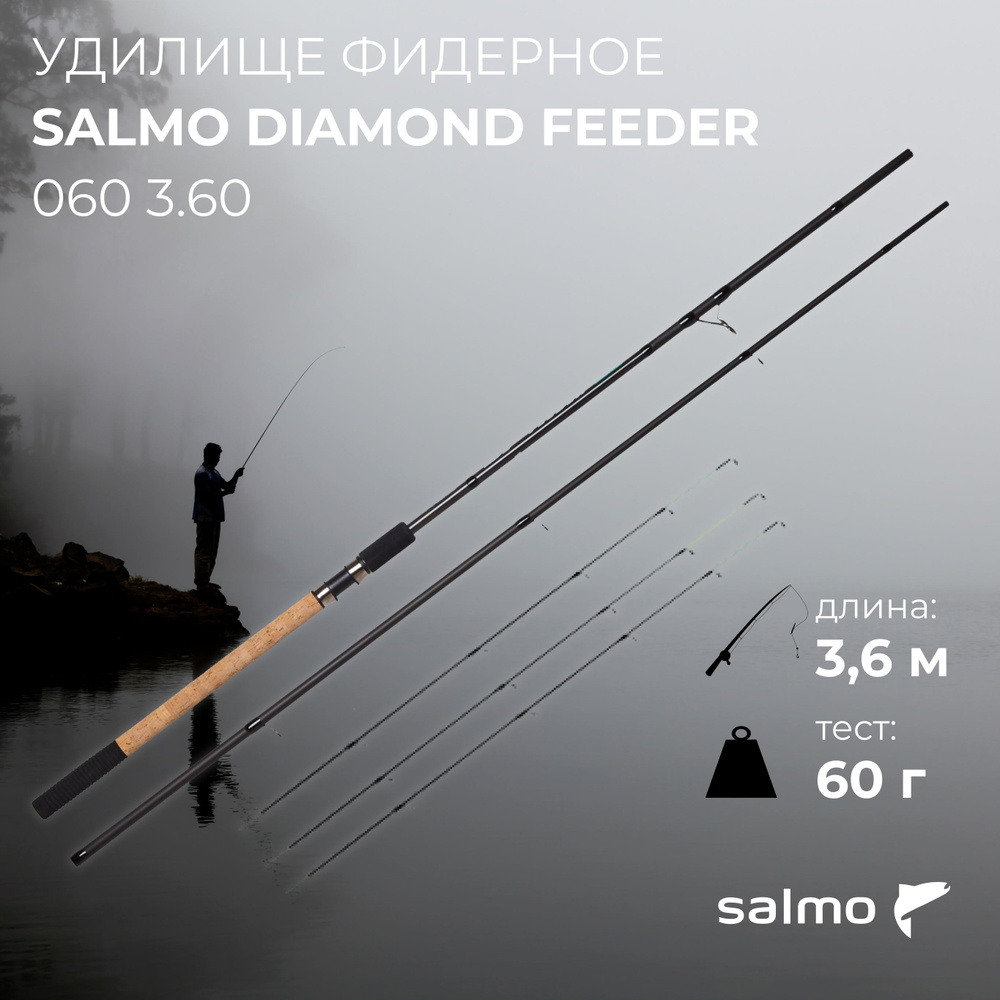 Удилище Salmo DIAMOND FEEDER купить по выгодным ценам в интернет ...