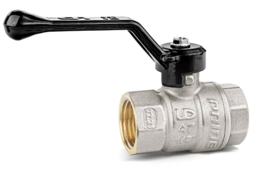 Кран шаровой латунный LD Pride 47.15.В-В.Р 1/2\" (Рычаг) - купить по ...
