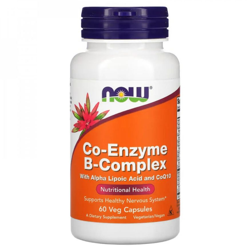 Now Foods Co-Enzyme B-Complex, Комплекс группы B, 60 капсул - купить с ...