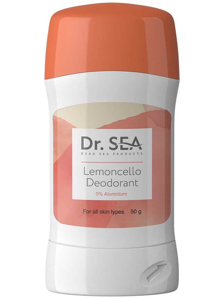 Dr. Sea / Натуральный женский стик дезодорант LEMONCELLO, без алюминия с маслом розмарина, шалфея и алоэ #1
