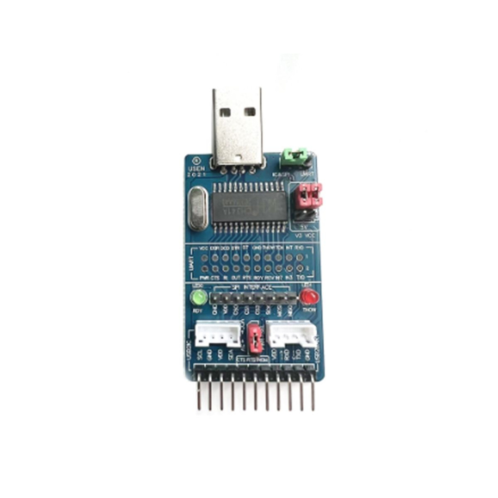 CH341A USB-адаптер I2C / IIC / SPI / UART / TTL / ISP Преобразователь ...