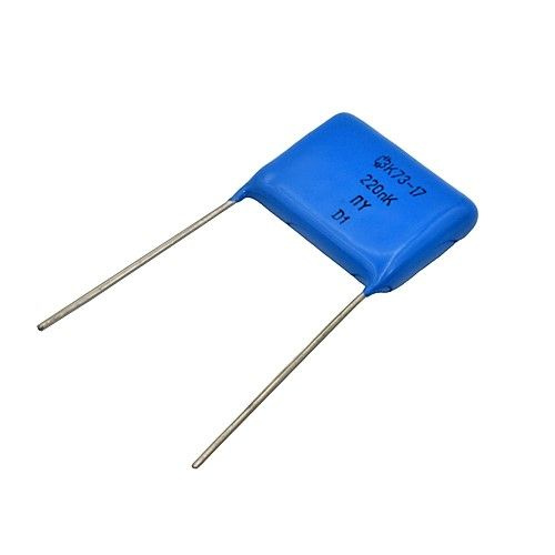 Конденсатор К73-17 400В 0,22 мкф 10% 5 шт. металлопленочный 220nK 400V ...