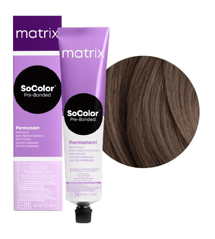 Краска для волос Matrix SoColor Pre-Bonded 505G блондин золотистый 90 мл  #1