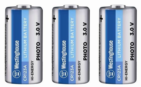 Батарейка 3В Westinghouse CR123A - 3 шт - купить с доставкой по ...