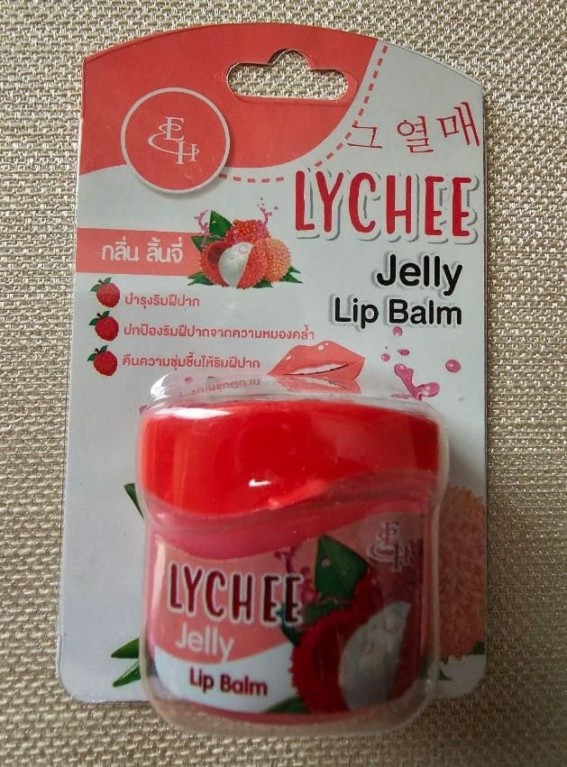 Jelly Lip Balm бальзам для губ тайский на основе кокосового масла и пчелиного воска с Личи 9гр  #1