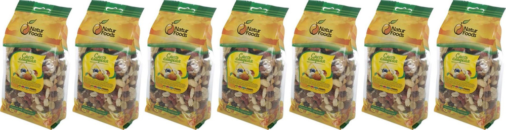 Фруктово-ореховая смесь Natur Foods сладкая, комплект: 7 упаковок по 450 г  #1