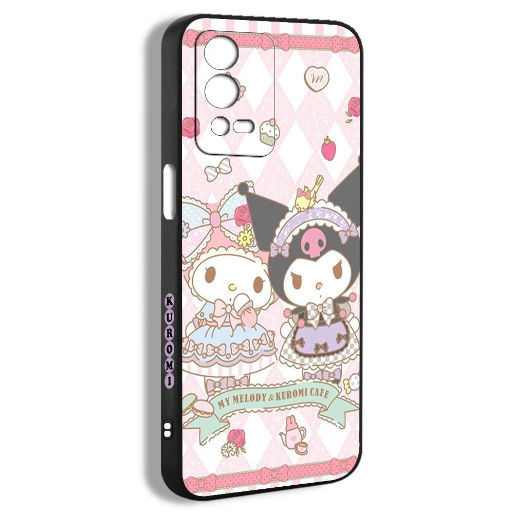 чехол для смартфона Подходит для OPPO A55 4G стикеры мелодия и куроми Милые  Hello Kitty kuromi JSC03 - купить с доставкой по выгодным ценам в  интернет-магазине OZON (776695585)