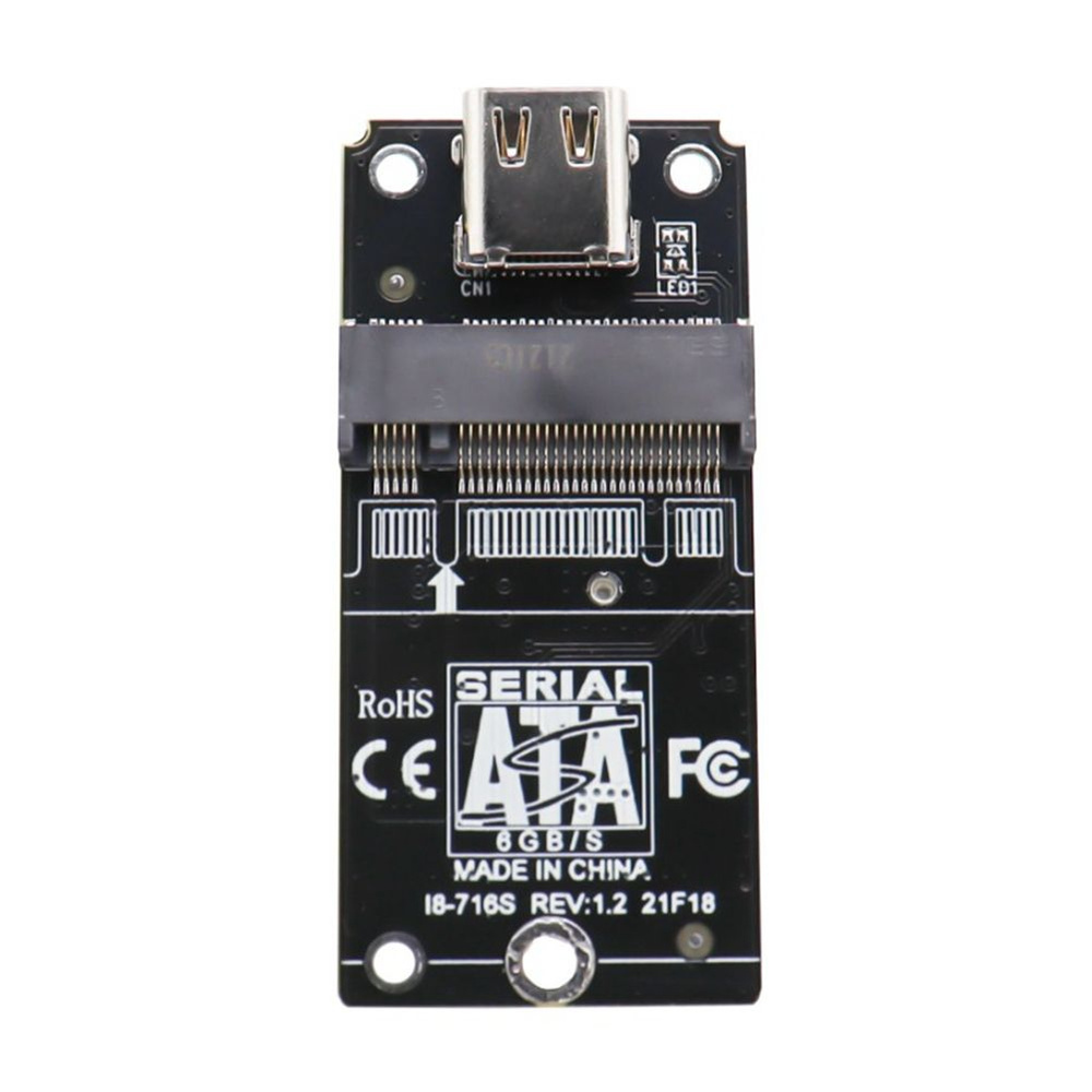 Адаптер SSD M.2 к USB C SATA NGFF M2 SSD-плата типа C для SSD-ключа B ...