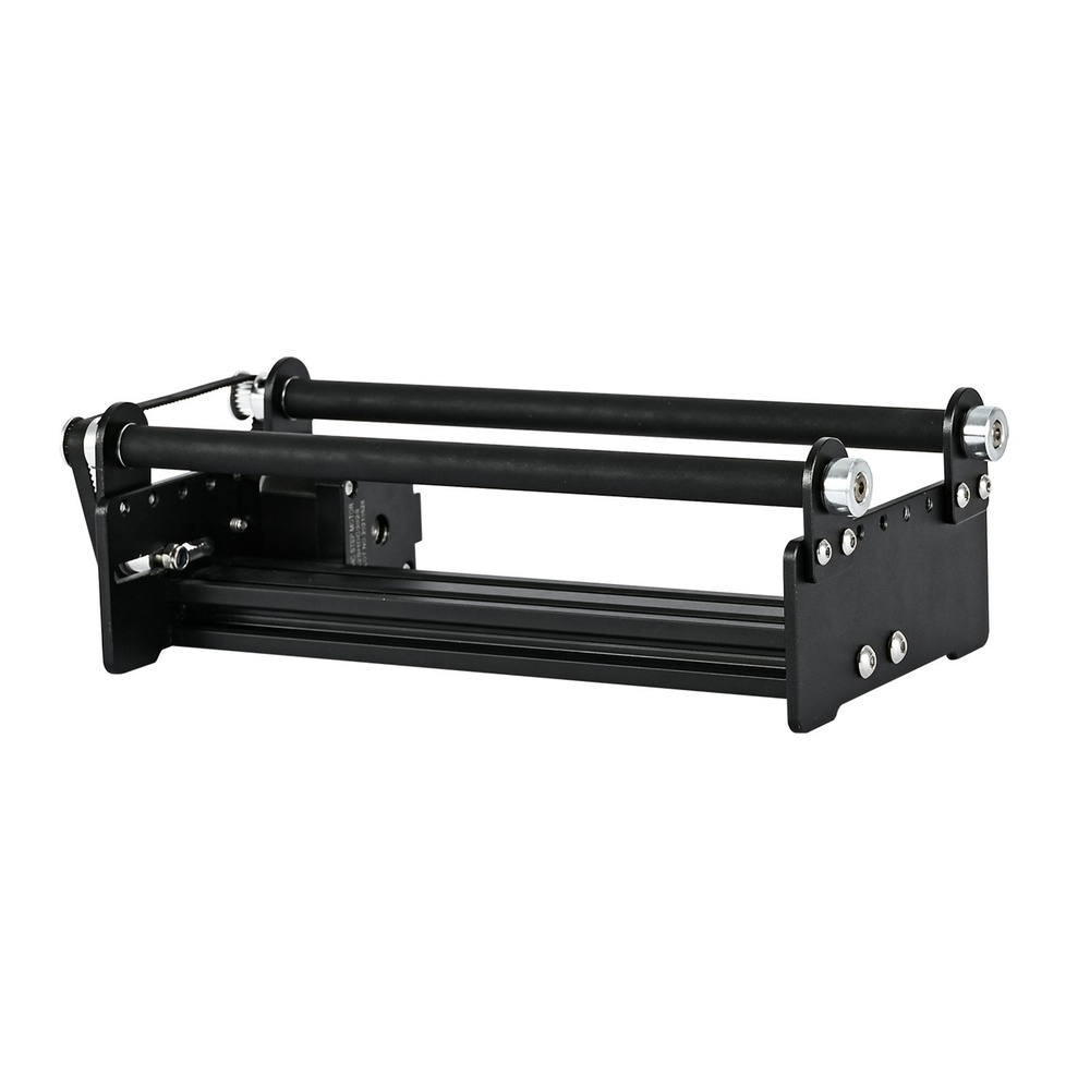 Ролик для лазерной гравировки для цилиндрических объектов с вращающейся ...