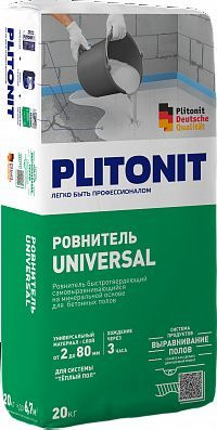 Ровнитель для пола PLITONIT Universal 20кг #1
