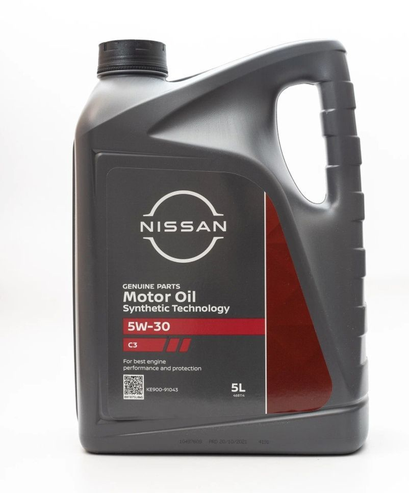 Масло моторное Nissan 5W-30 Синтетическое - купить в интернет-магазине ...
