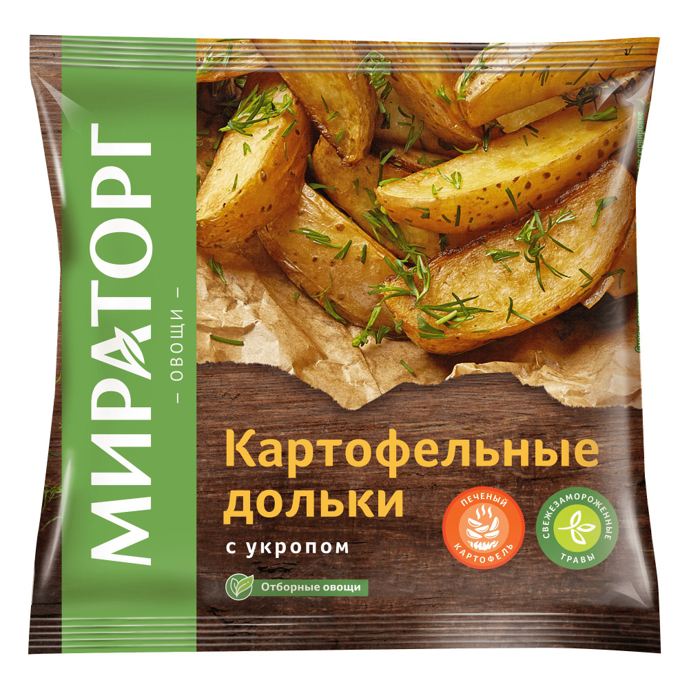 Картофельные дольки с укропом Мираторг, замороженные, 400 г