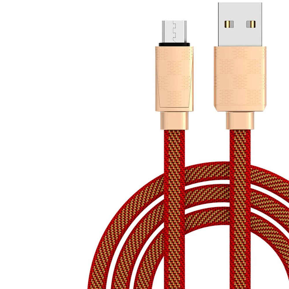 Кабель microUSB, USB TFN MicroUSB Fashion, Gold - купить по низкой цене в  интернет-магазине OZON (210130509)