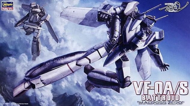 Сборная модель Hasegawa 65720-Робот Бэттроид VF-0A/S BATTROID MACROSS ZERO #1