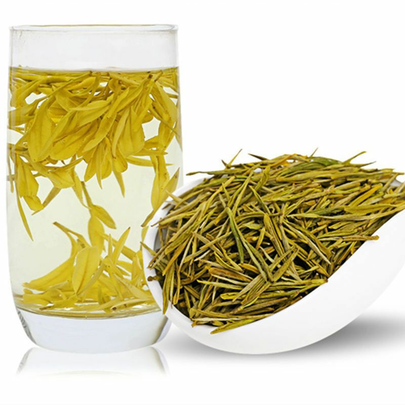 Китайский Зеленый Чай Аньцзи Бай Ча, Зеленый Листовой Чай (Anji Golden ...