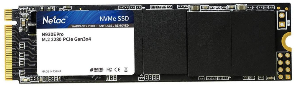 Ổ cứng SSD Netac PCIe 3 x4 M.2 2280 NVMe 256GB NT01N930E-256G-E4X