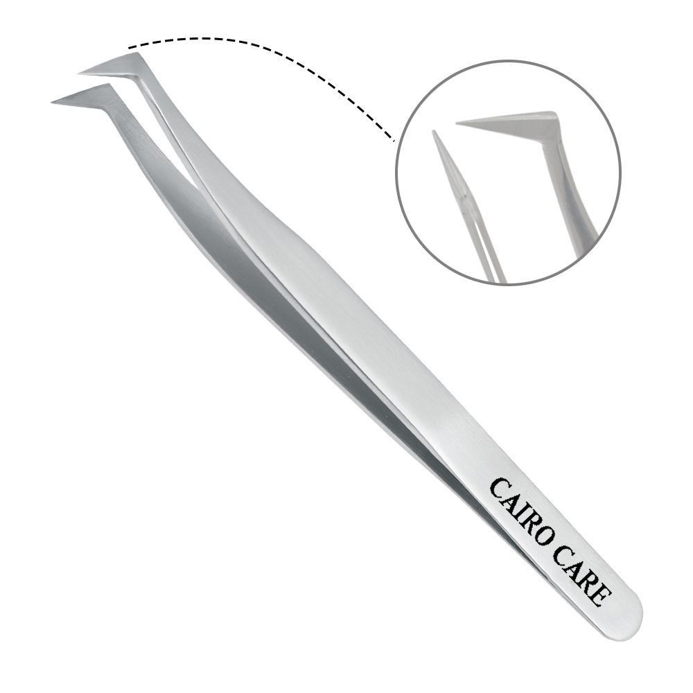 Cairo Care Пинцет для наращивания ресниц изогнутый - купить с доставкой ...