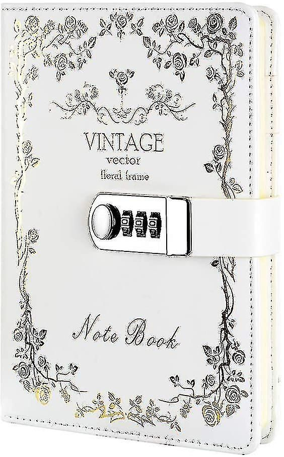 Блокнот с кодовым замком - личный дневник с замком - секретный блокнот ...