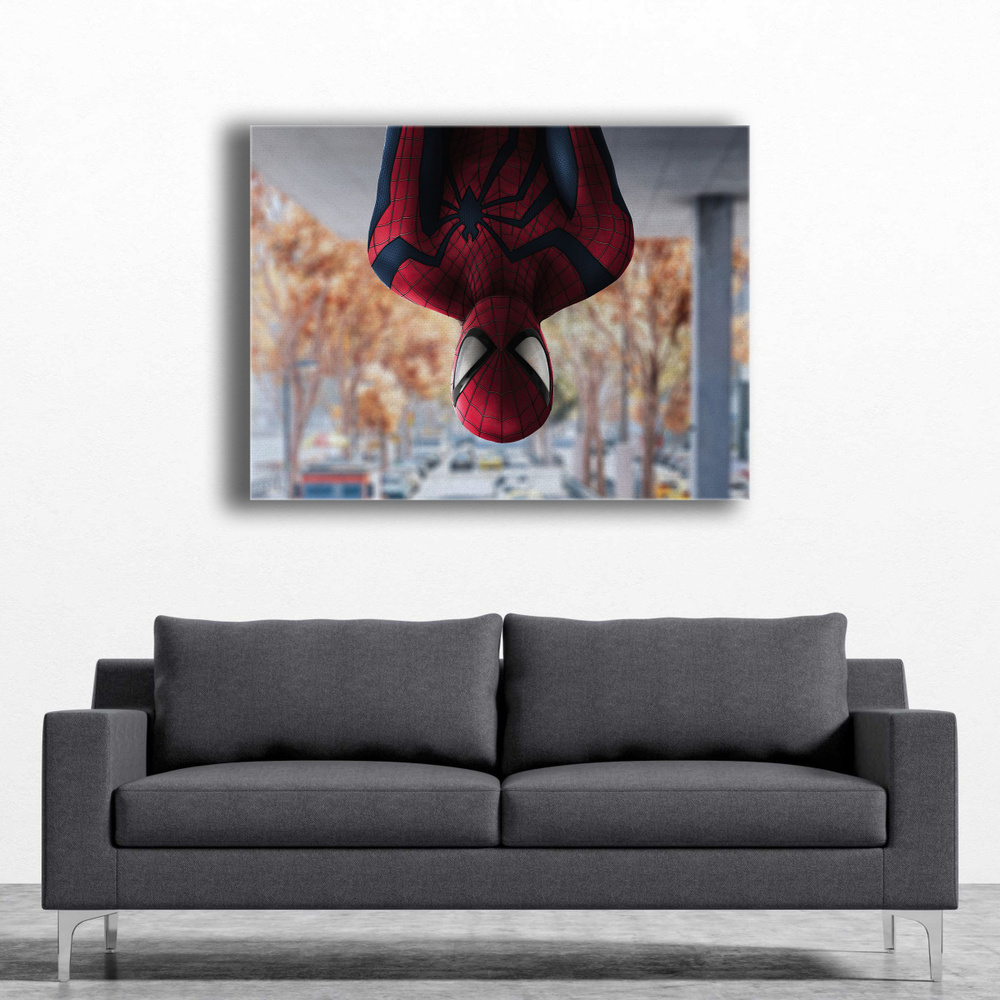 Интерьерная картина на холсте / Человек паук / Spider Man 40*60 #1
