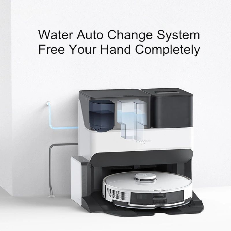 Модуль подключения к водопроводу для замены воды и Фен для сушки швабры ...