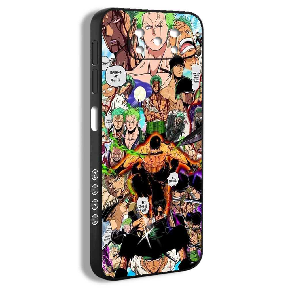 Чехол для смартфона Подходит для xiaomi poco x3 pro Аниме Ван Пис Ророноа  Зоро One Piece Zoro VZ003 - купить с доставкой по выгодным ценам в  интернет-магазине OZON (993896176)