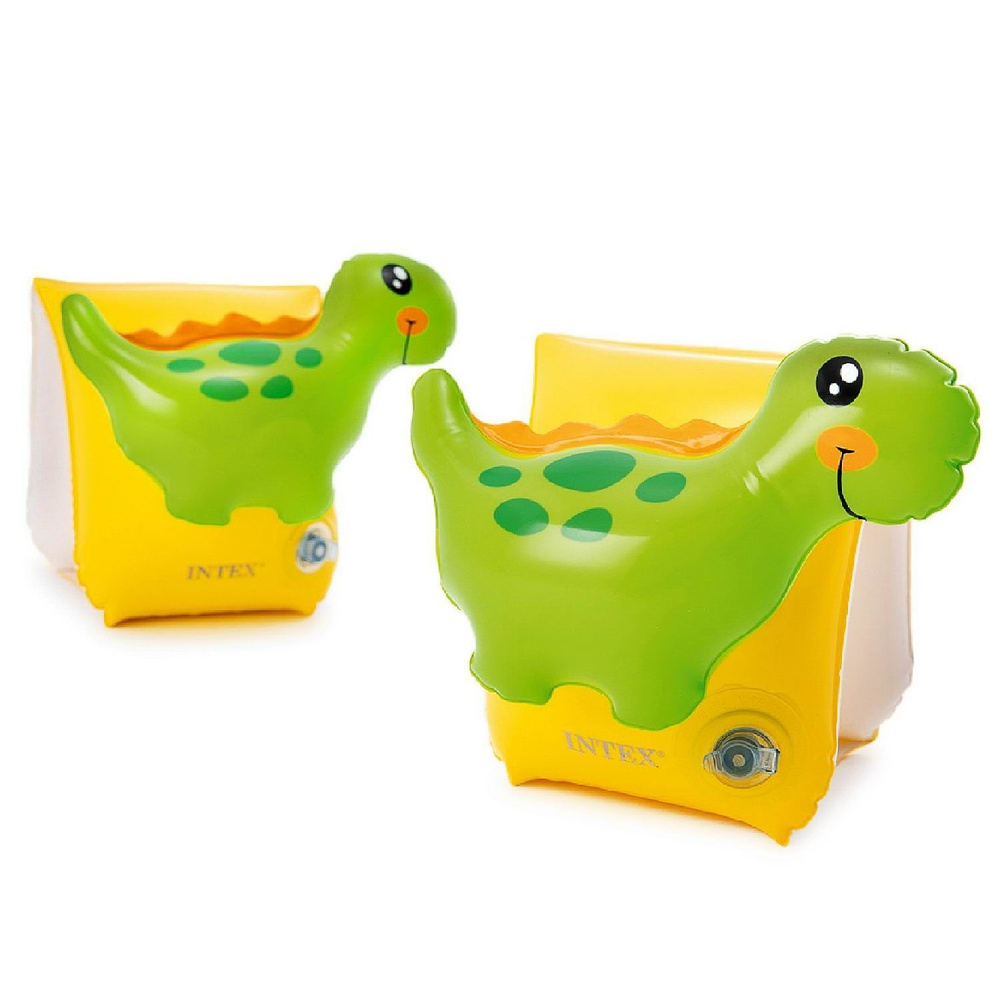 Нарукавники INTEX "DINOSAUR ARM BANDS", 23х20см, 3-6 лет #1