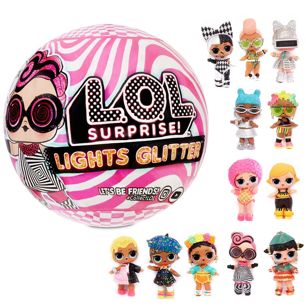 Кукла ЛОЛ Lights Series Светящаяся Блестящая серия - купить с доставкой ...