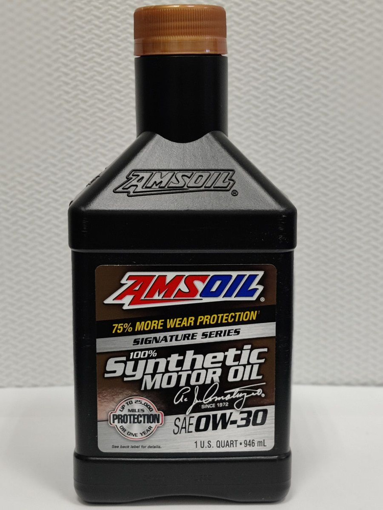 Amsoil signature series synthetic. AMSOIL Signature Series Synthetic Motor Oil SAE 5w-30.