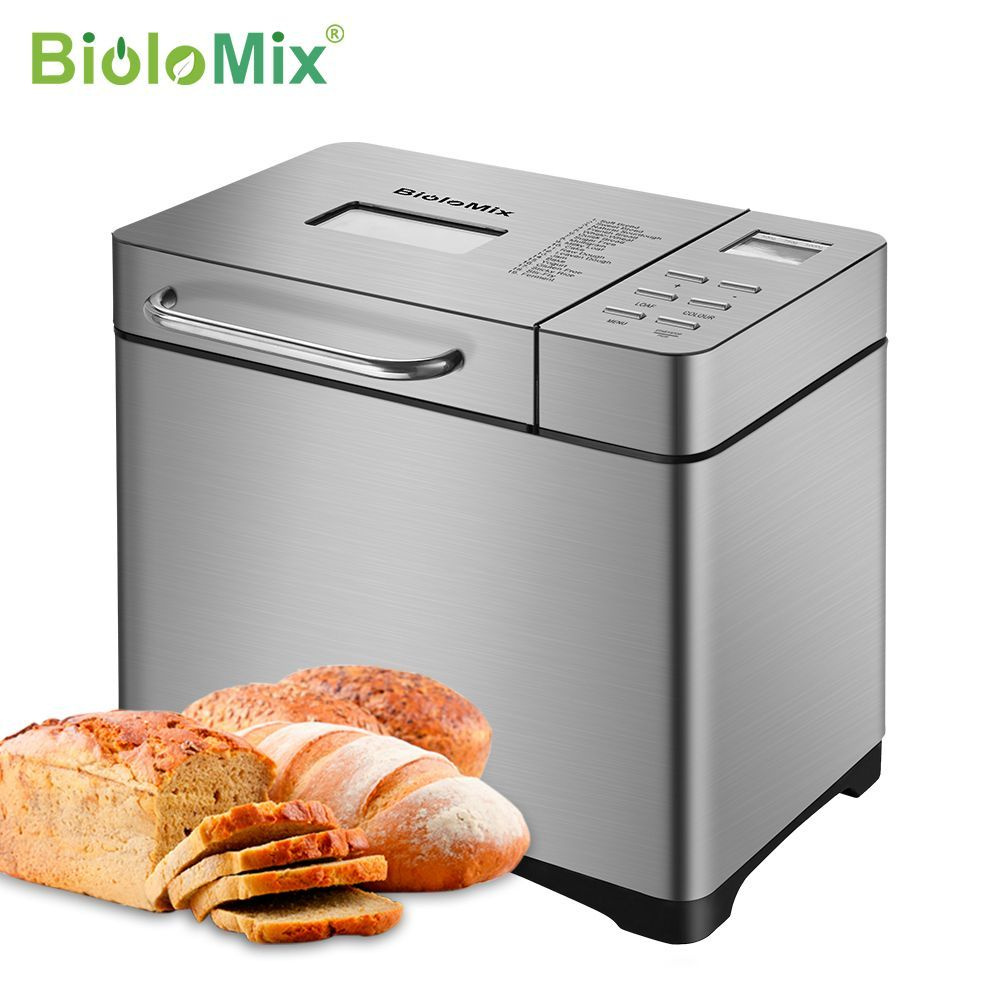 BioloMix Хлебопечка BM013 650 Вт, вес выпечки 1000 г, программ 19 #1